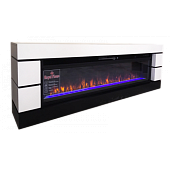 Каминокомплект Royal Flame Modern (белый с черным)+Vision 60 LED