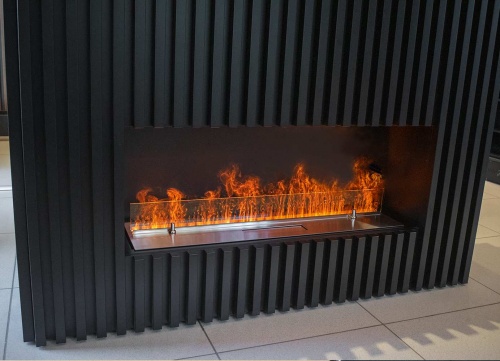 Электроочаг Schönes Feuer 3D FireLine 1000 Pro со стальной крышкой в Екатеринбурге