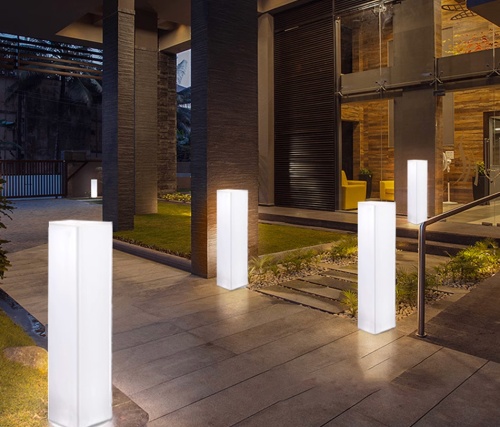 Светильник Колонна 30х60 питание от сети 220В, RGB