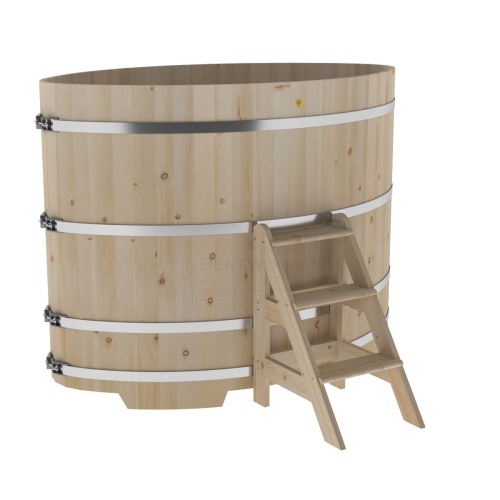 Купель овальная из кедра BentWood 1,15х1,83