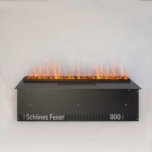 Электроочаг Schönes Feuer 3D FireLine 800 со стальной крышкой в Екатеринбурге